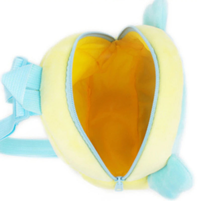Bunny plush backpack for toddlers