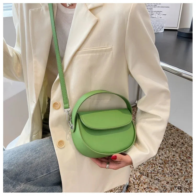 Classic leather handbag