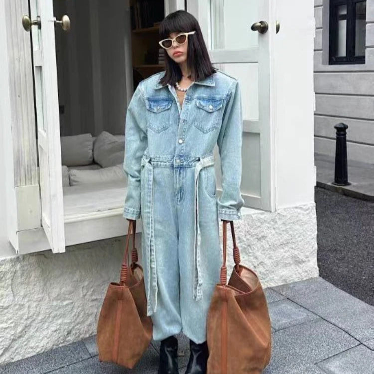Suede shopper handbag