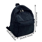 Everyday corduroy backpack