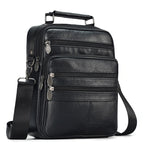 Premium leather sling crossbody bag
