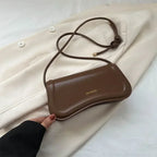 Leather sling bag for women