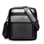 Classic leather crossbody bag