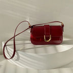 Leather sling purse