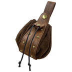 Medieval leather coin pouch