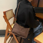 Everyday suede shoulder bag