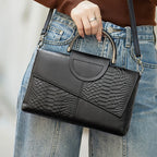 Stylish leather handbag
