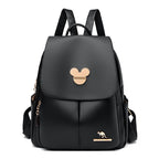 Backpack purse in leather