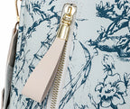 Women’s anti-theft leather knapsack