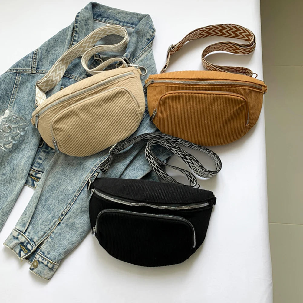 Classic corduroy bum bag