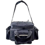 Black waterproof fishing shoulder bag