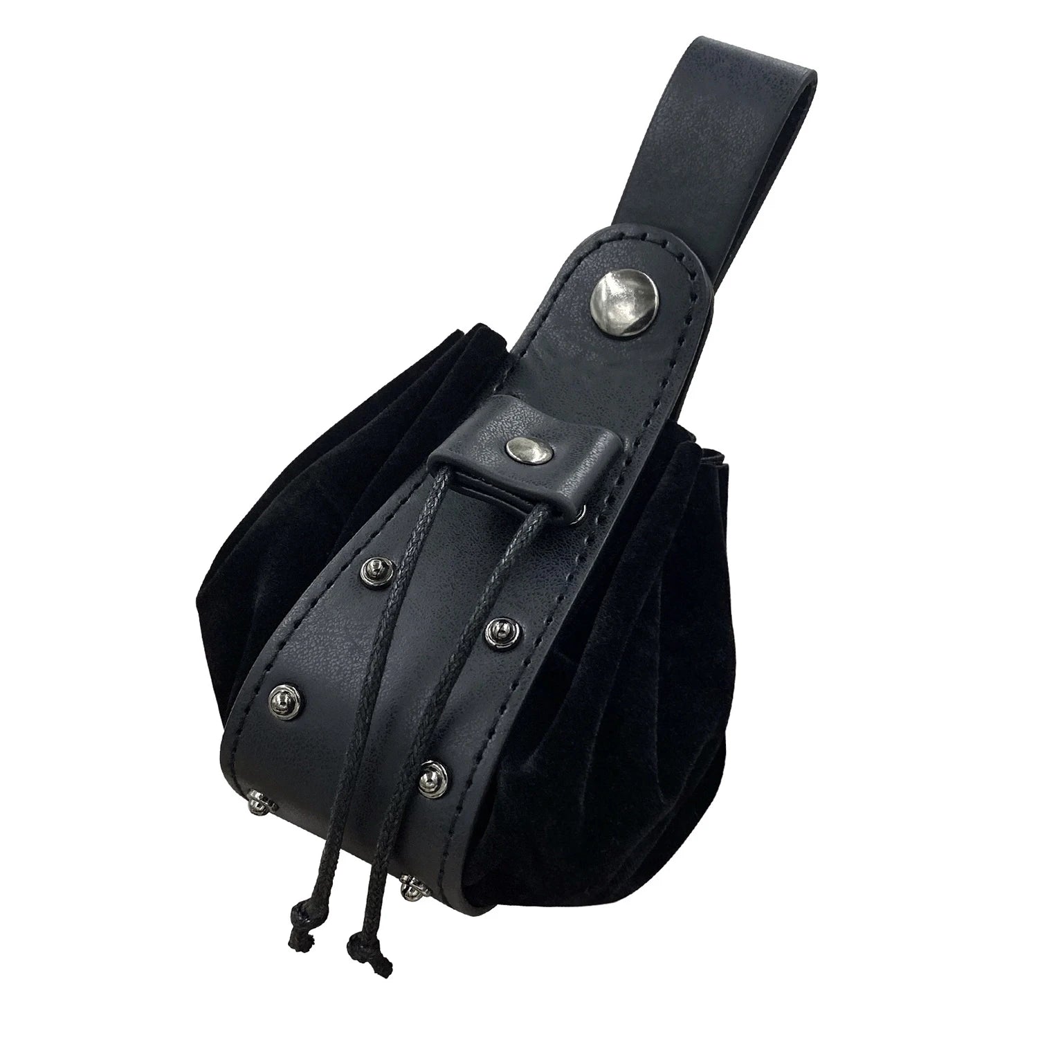 Medieval leather coin pouch