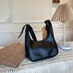 Soft leather shoulder bag