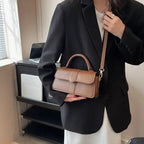 Compact leather sling bag for daily essentials