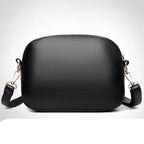 Retro leather shoulder purse