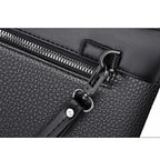 Compact leather clutch for essentials