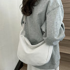 Corduroy handbag for casual wear