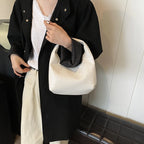 Snake skin leather hobo bag