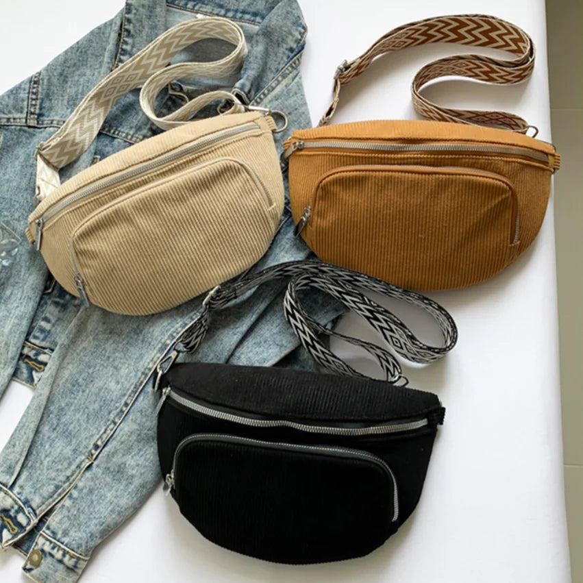 Classic corduroy bum bag