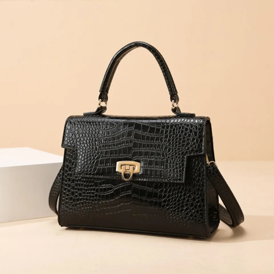 Leather handbag