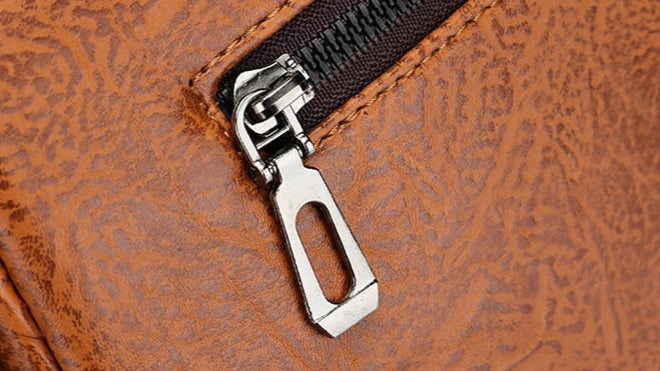 Large leather crossbody bag for women