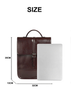 Classic leather satchel