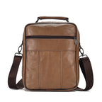 Premium leather sling crossbody bag