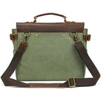 Leather office satchel