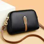 Everyday leather crossbody bag