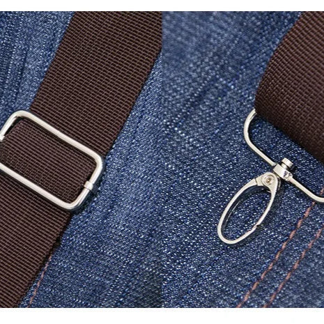 Casual denim slouch bag