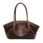 Versatile leather handbag