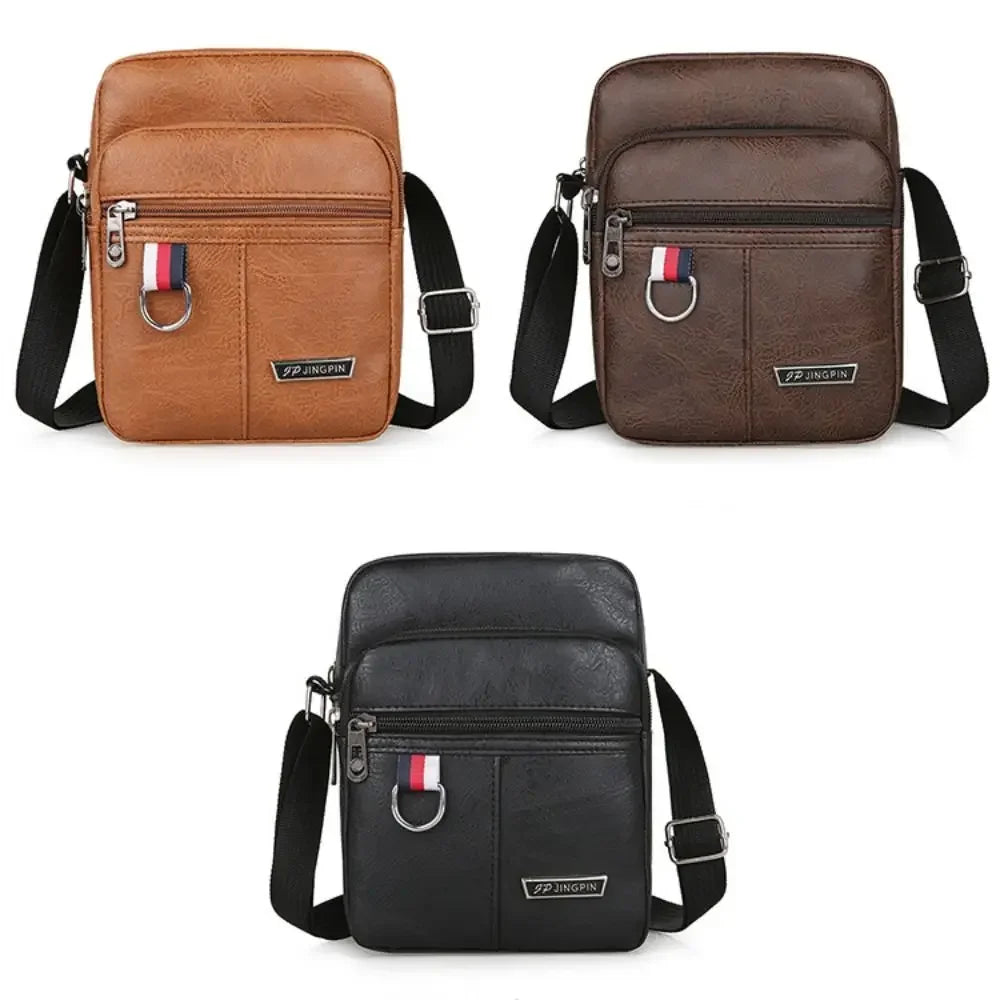 Mini leather crossbody bag