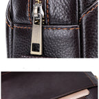 Professional leather laptop bag with handle