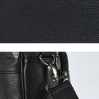Premium leather sling crossbody bag