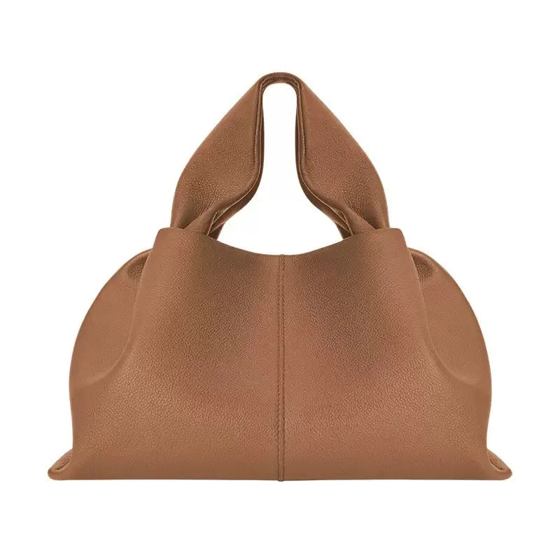 French-inspired leather handbag