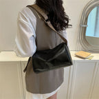 Sleek leather handbag