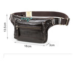 Weekender leather waist bag