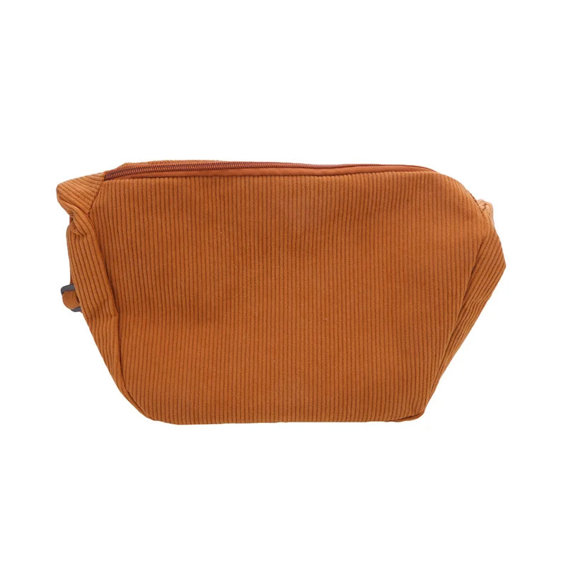 Corduroy handbag for casual wear
