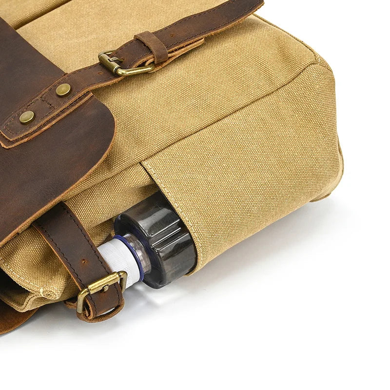 Leather office satchel