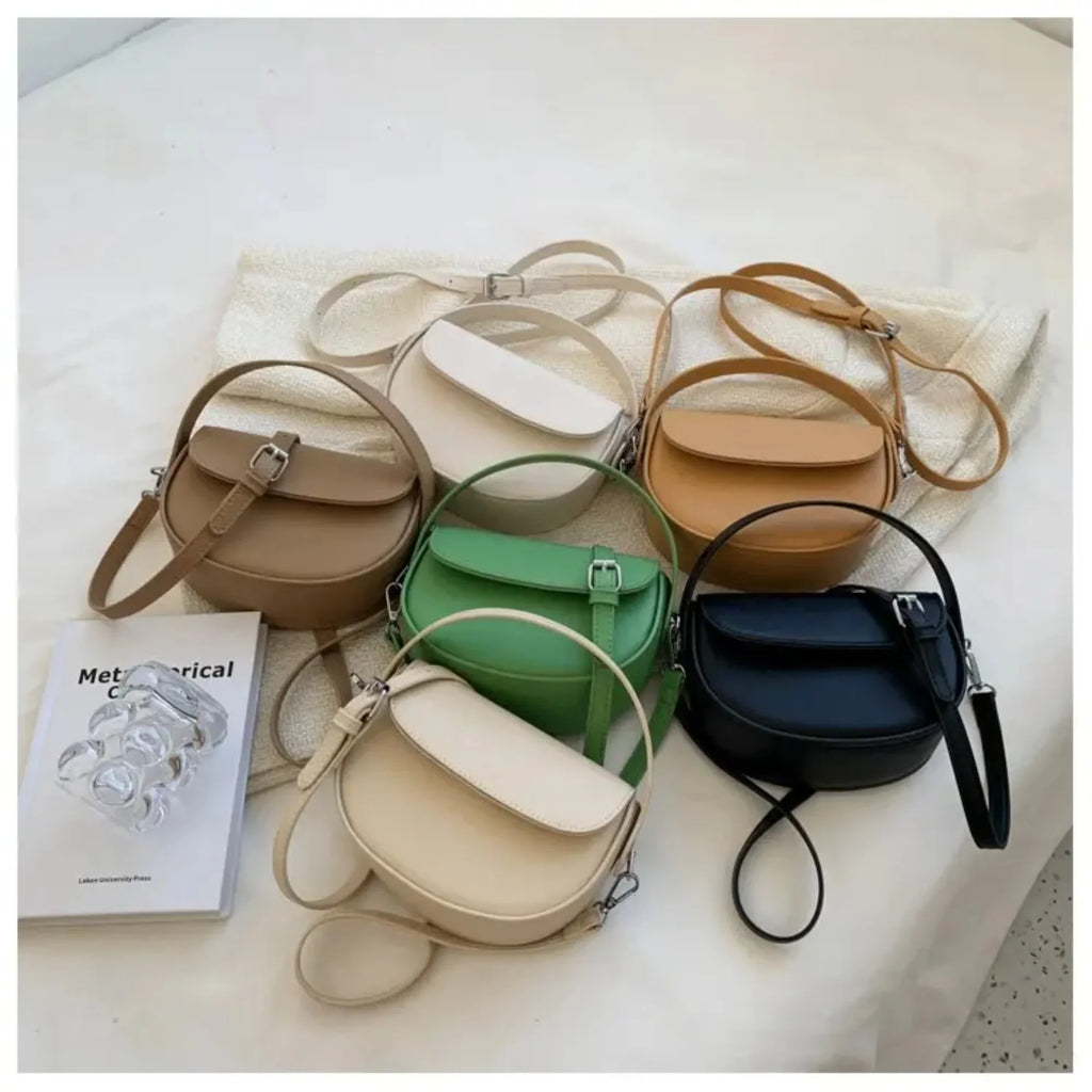 Classic leather handbag