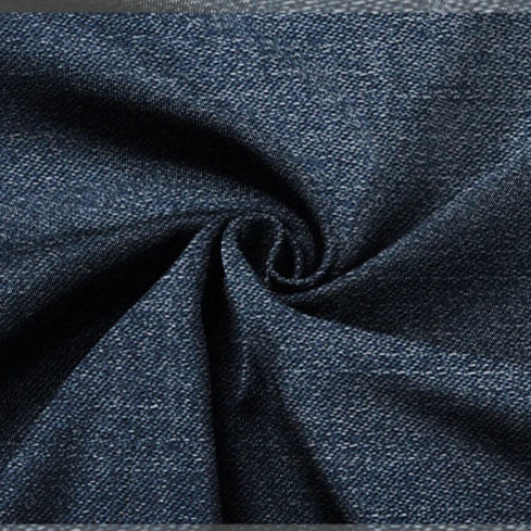 Denim tote bag with embroidery