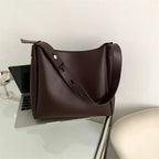 Elegant women's leather tote bag