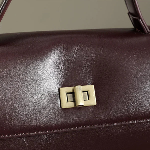 Chic leather crossbody bag for women