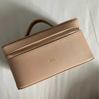 Vintage leather dopp kit
