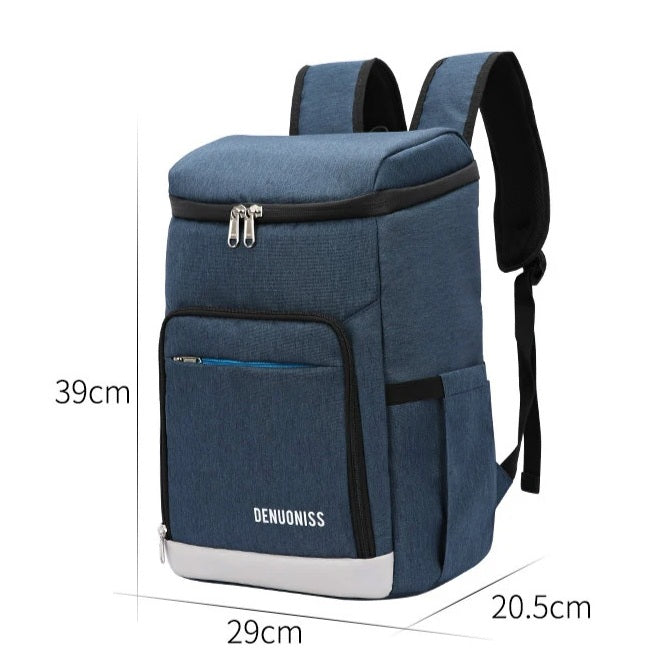Light grey cooler backpack