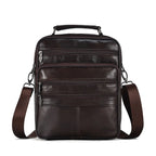 Premium leather sling crossbody bag