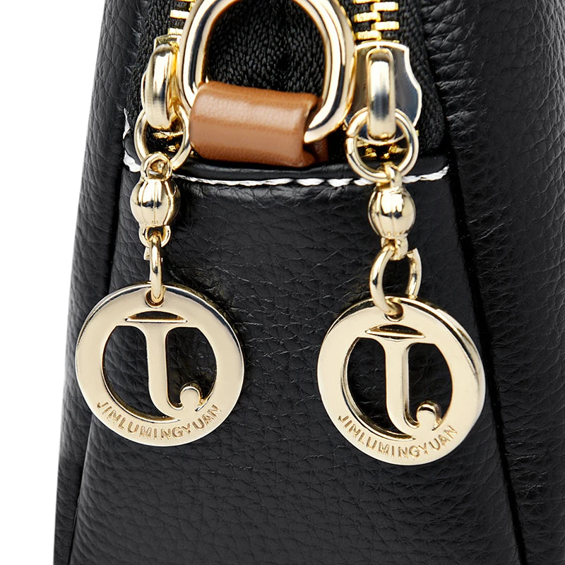 Everyday leather crossbody bag