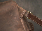 Heritage leather rucksack