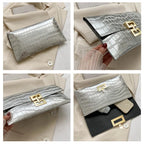 Minimalist leather handbag
