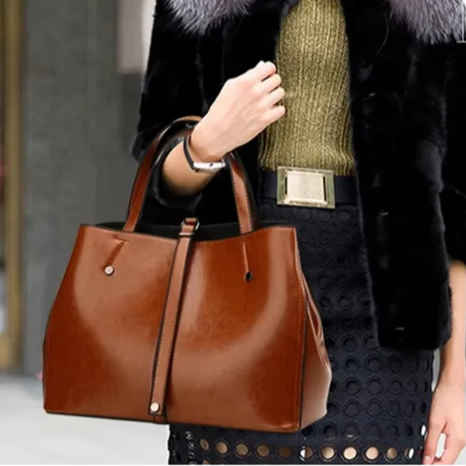 Fashion leather handbag